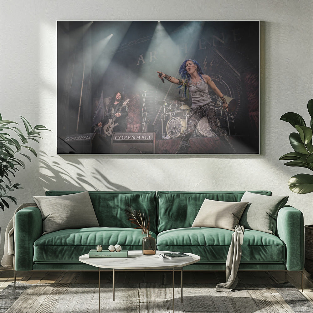 Arch Enemy - Color- -Poster Music Canvas Print