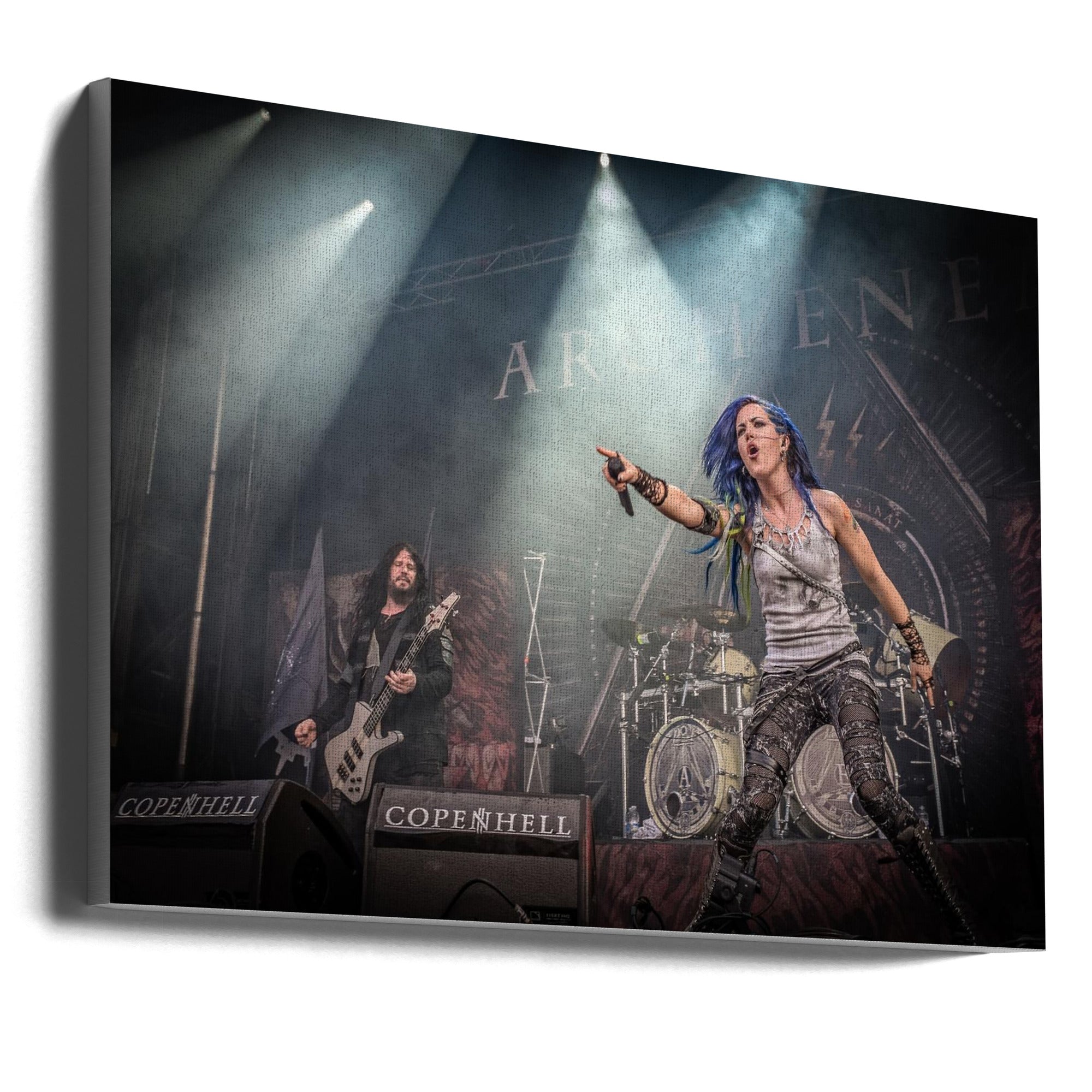 Arch Enemy - Color- -Poster Music Canvas Print
