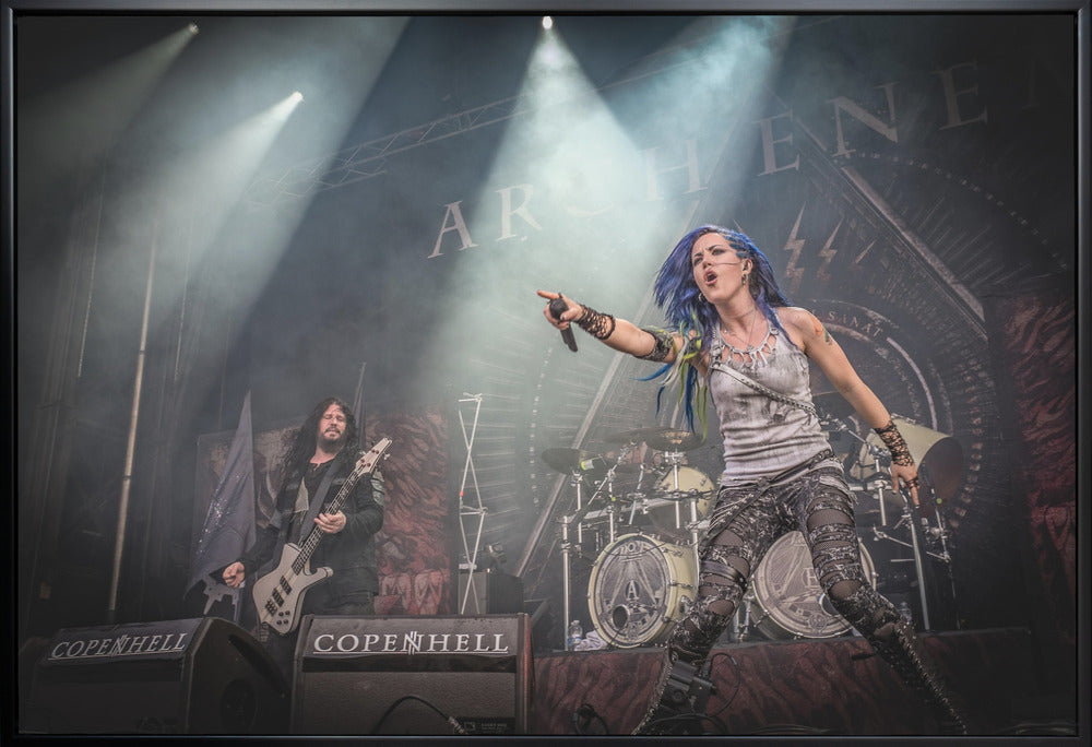 Arch Enemy - Color- -Poster Music Canvas Print
