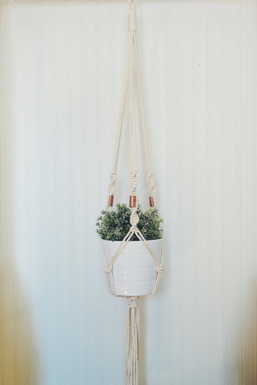 Macrame Plant Hanger, Hanging Planter