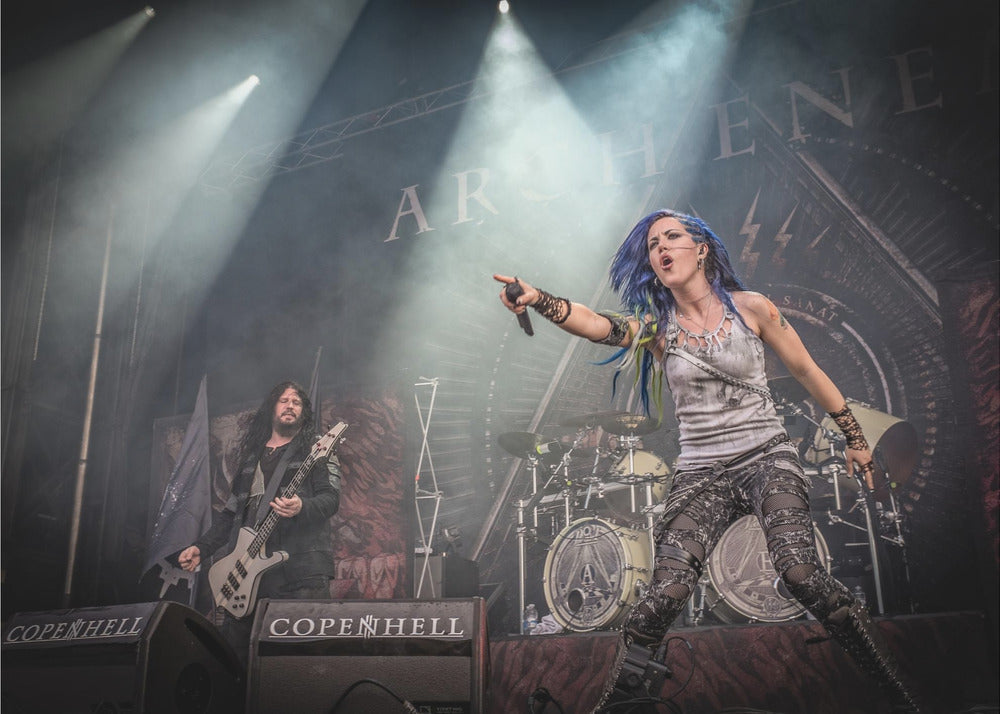 Arch Enemy - Color- -Poster Music Canvas Print